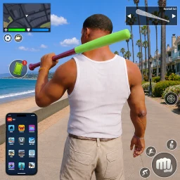 Miami Gangster Sim Crime City simgesi
